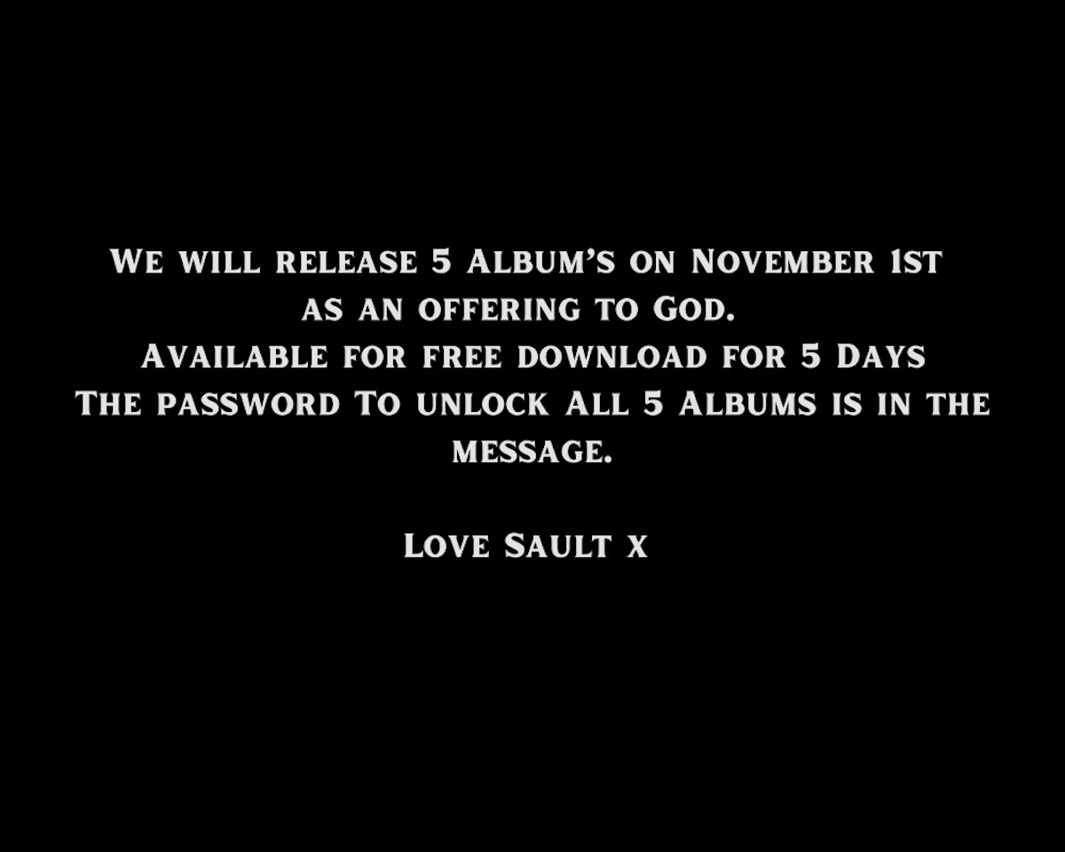 Sault 5 Albums Freee Download