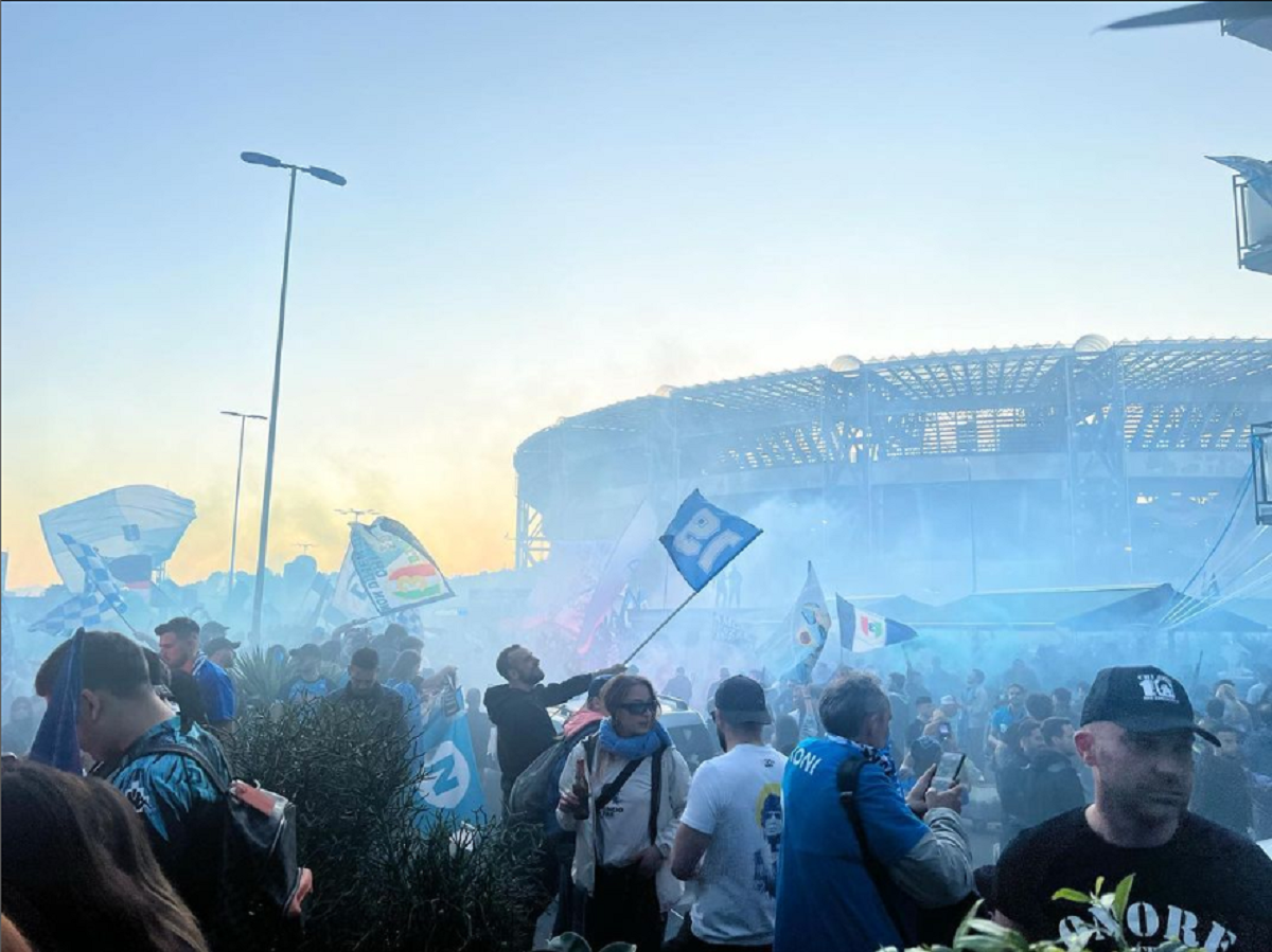 Robert Del Naja Napoli Scudetto