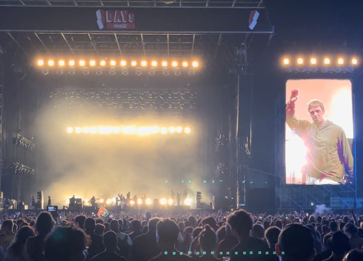Liam Gallagher Oasis Idays 1