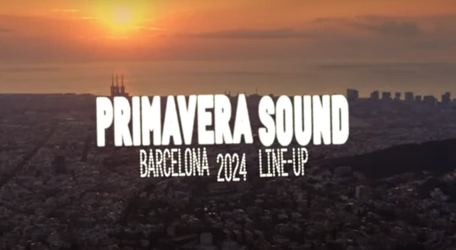 Primavera Sound 2024 Line Up