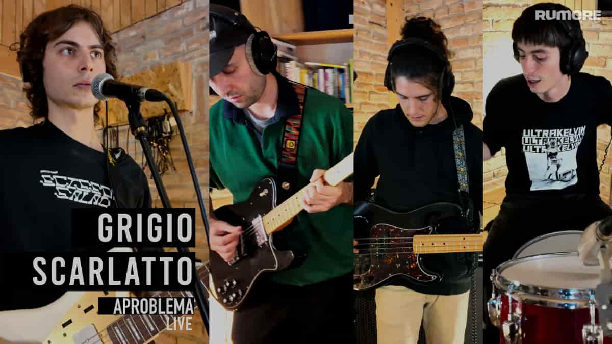 Grigioscarlatto Aproblema Live